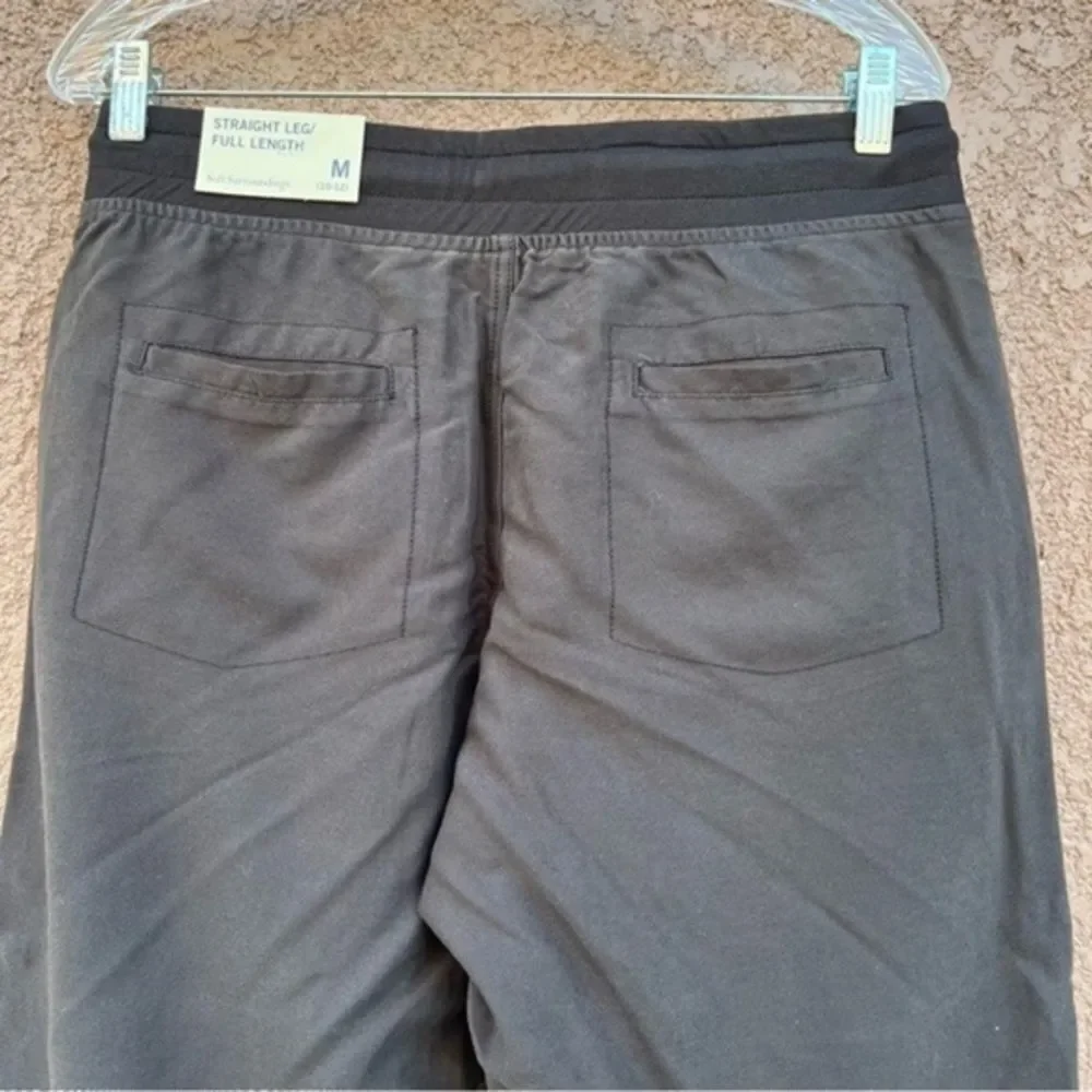 Soft‎ Surroundings Jogger Pants Womens M Embroidered Serengeti in Vintage Black - Picture 12 of 12